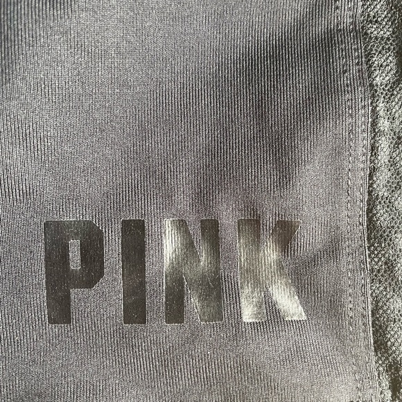 Pink high waisted bike shorts. - Picture 7 of 8